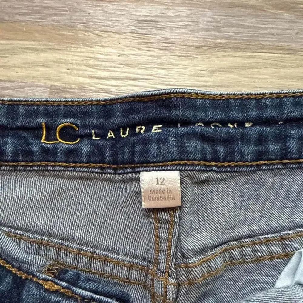 Lauren Conrad Women's Blue and Navy Shorts